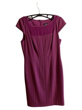 Adrianna Papell Damen Etuikleid Gr. 40/L Lila Elegant Business Kleid