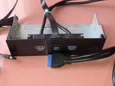 5,25 Zoll USB Frontpanel 2x