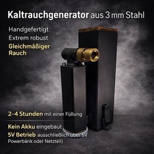 Kalt­rauchgenerator aus 3 mm
