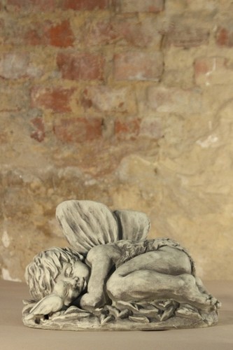 Figur skulptur elfenkind - figur,