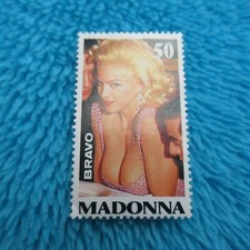 Madonna BRIEFMARKE Stamp BRAVO