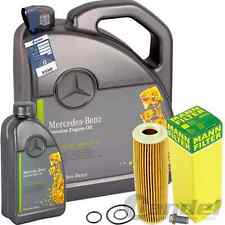 MANN ÖLFILTER+6L ORIGINAL 5W30 für MERCEDES C-KLASSE W204 E-KLASSE W212 SLK R172