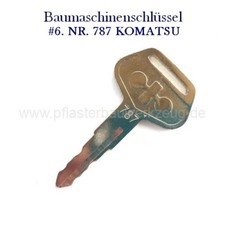 KOMATSU Baumaschinenschlüssel