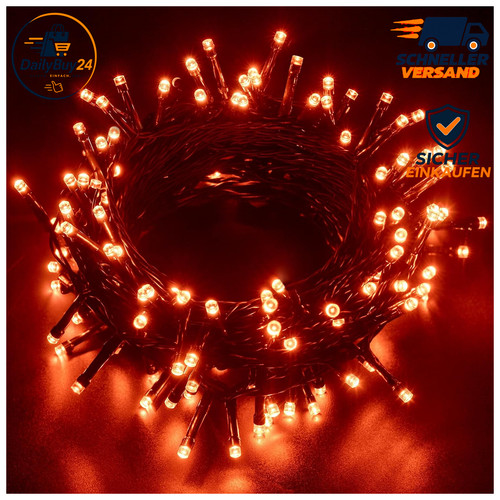 Lichterkette außen 10m - außen, 100