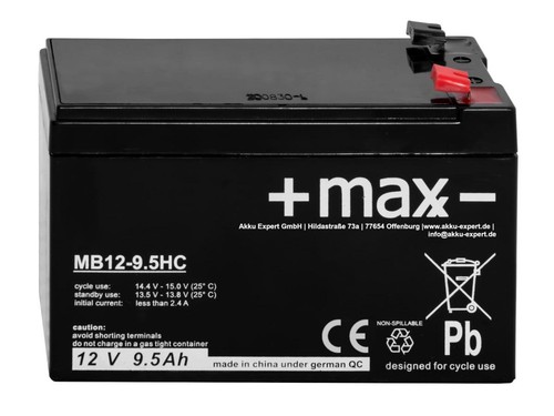 Maxx mb12 5hc - 12v, 9,5ah
