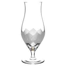 Vase mittelgroß Rosenthal Lotus Relief matt - eingeschliffen