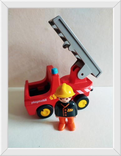 Playmobil 123 feuerwehr auto - playmobil,