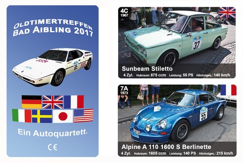 Auto quartett oldtimertreffen - auto,