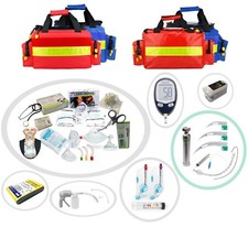 Notfalltasche Gr. M mit Basis-Füllung und Optionen - Arzt, Rettungsdienst, FFW