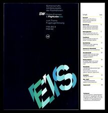 Lufthansa SW-Station Engineer & Flightcrew-Info zum Thema Flugzeugenteisung 80er