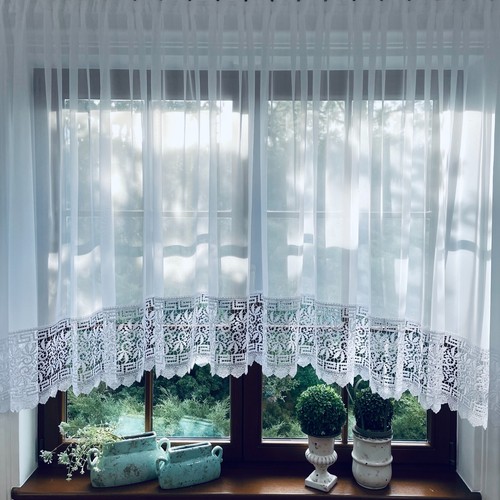 Gardine nach maß voile mit - ,
