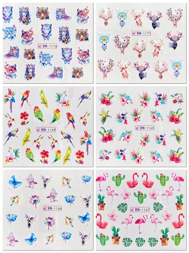 Nail art nagel sticker - nail, wasser