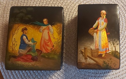 Russische lackminiaturen - 2,