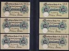 Langensalza: 6x 50 Pfennig
