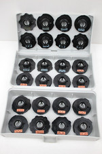 Musterscheiben Stichschablonen 24 Stk für Riccar 528 Zierstiche Automatic RAR