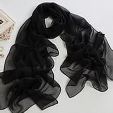 Chiffon Schal Stola 175-200 x