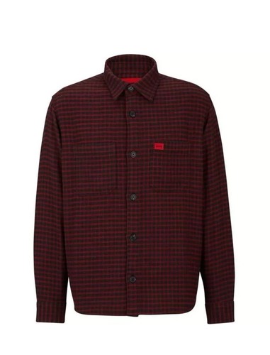 Hugo boss oversized kariertes - boss,