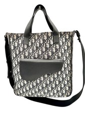 Dior Oblique Saddle Tote Bag