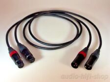2 x 0,75m Mogami 2549 Neglex XLR Kabel mit Neutrik Steckern aus der XX-Serie NEU