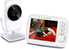 Baby Monitor Babyphone mit Kamera  , 3,2"  Gegensprechen Nachtsicht SM32