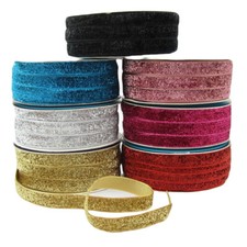Glitzernde Irisierende Lurex