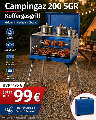 Campingaz 200 sgr gasgrill - campingaz,