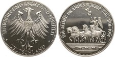 Medaille - 200 Jahre Brandenburger Tor - Triumph des Friedens 1791 - 1991 