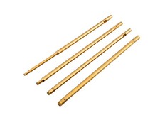Ersatzspitzen Schraubendreher 4tlg Innensechskant 1,5mm 2mm 2,5mm 3mm Klinge TiN