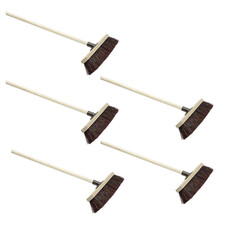 Siena HOME 90235296 Besen Arbeitsbreite 400 mm Kehrbesen 5 STÜCK