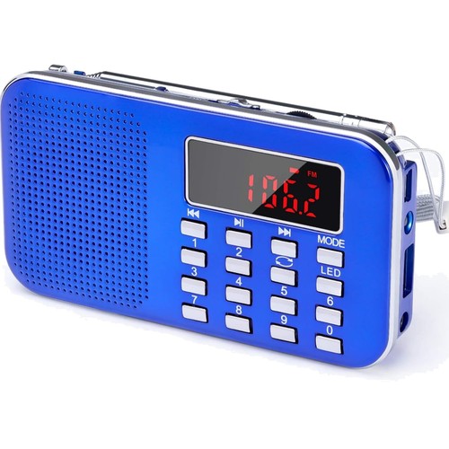 218am tragbares mini radio - tragbares,
