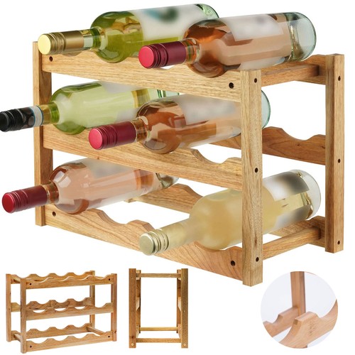 Stöckiges weinregal aus - 3-stöckiges,