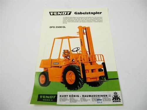 Original prospekt fendt - prospekt,