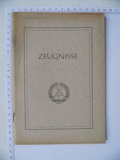 Zeugnisse - DDR Zehnklassige