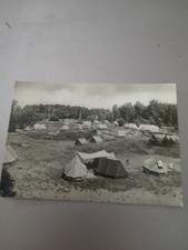 Alte Foto  AK DDR Korswand Zeltplatz