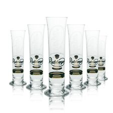 6x Radeberger Bier Glas 0,25l Pokal Logo Szene Gläser Tulpe Pilsener Gastro Bar