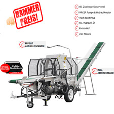 Lumag Elektro Sägespaltautomat SSA500E Elektro Holzspalter 🔥