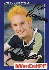 Das Erste *Marienhof* Autogrammkarte #1a von JAN ROBERT MÜLLER