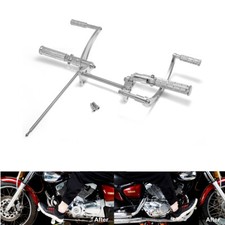 CNC Poliert Vorverlegte Fußrastenanlage für Yamaha XV 125 XV125 Virago 1997-2025