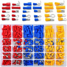 1200X Kabelschuhe Sortiment Box Auto KFZ Steckverbinder Satz Flachstecker Set De