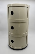 Kartell Componibili Container, 3 Fächer (Designklassiker Anna Castelli Ferrieri)