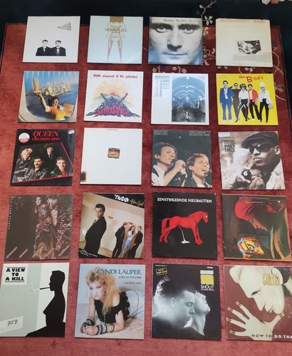 Schallplatten sammlung pop - 20,