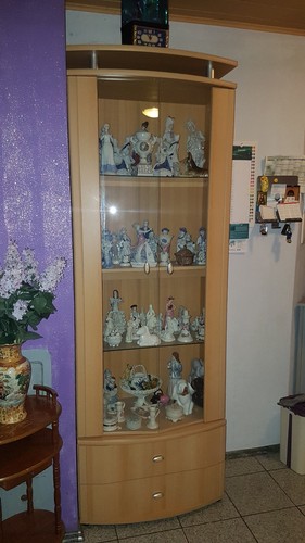 Vitrinenschrank mit
