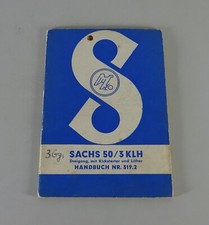 Betriebsanleitung Sachs Motor
