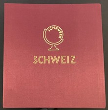 11/10)) Schweiz ca. 1862-1967, gestempelte Teilsammlung im Schaubek Album