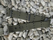 US Army Uniform Koppel Lochkoppel gebr aus Depot Vietnam Belt USMC Marines Navy