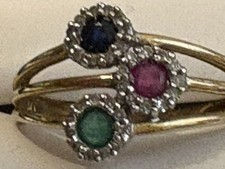 Antiker Gold 375  Ring