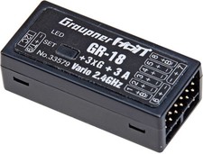 GRAUPNER GR-18 + 3XG + 3A +