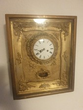 Biedermeier Wiener Rahmenuhr
