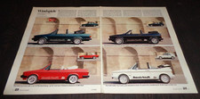 Artz VW Golf 1 Speedster, VW Jetta Cabrio Bericht (1980)