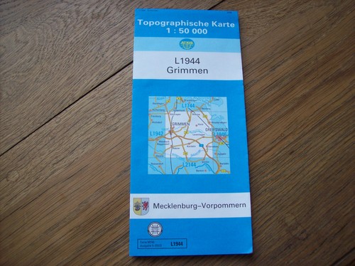 Topographische karte l - tk,